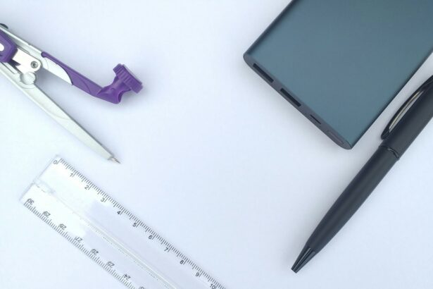 a pen and a tablet