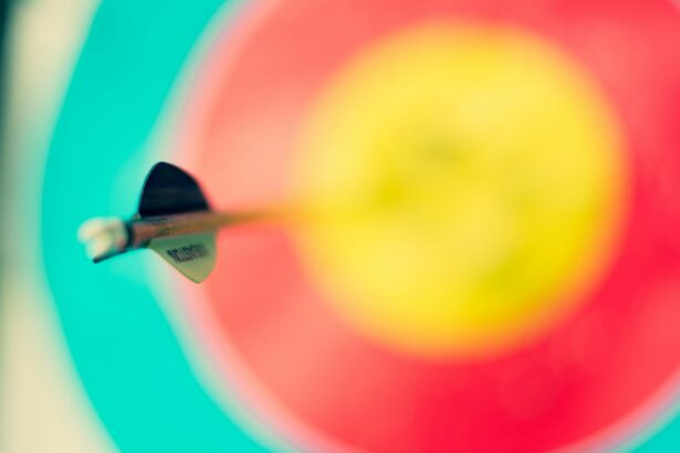 selective focus photography of an arrow
